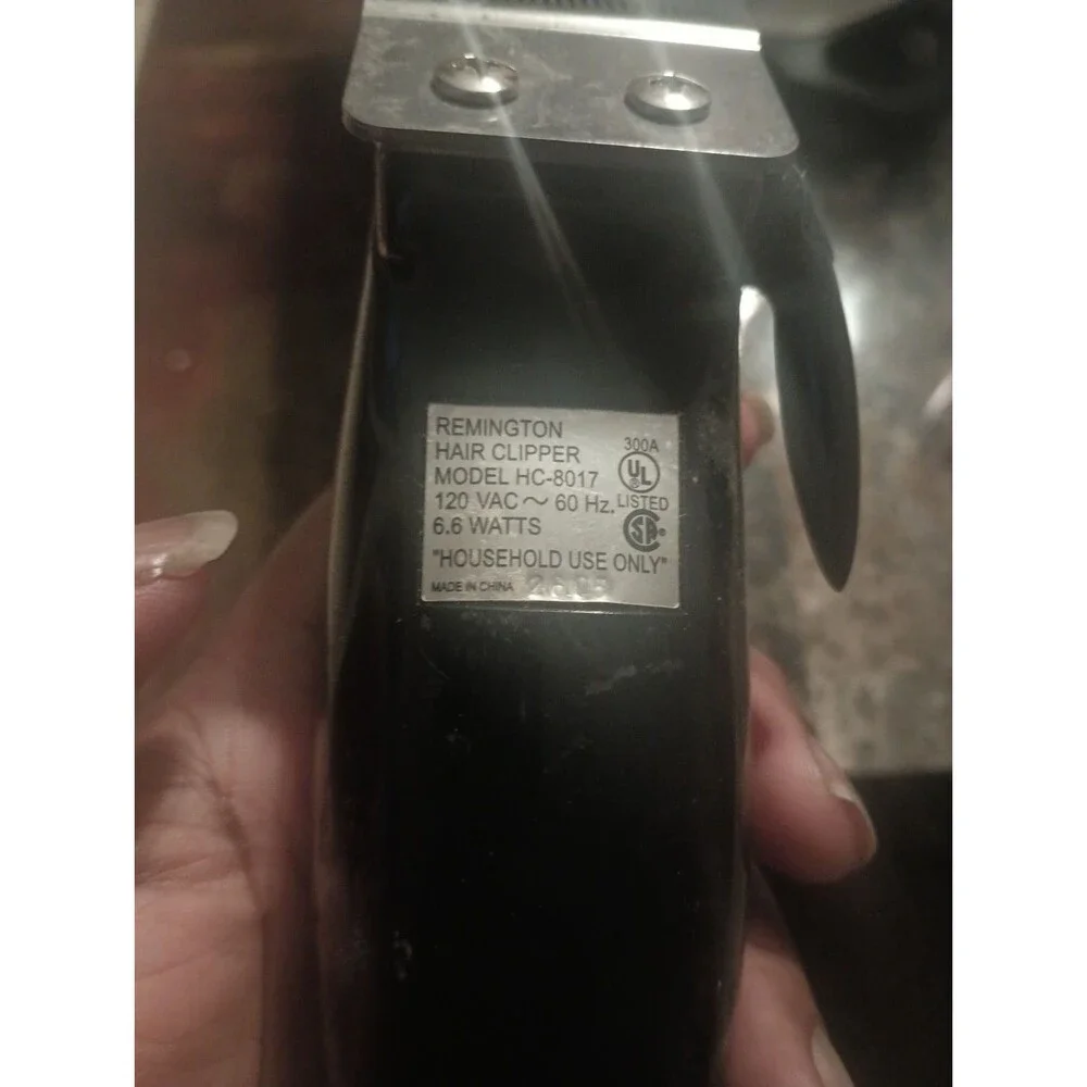 Remington Precision Electric Hair Clipper HC-8017Sliver Tested/ Working